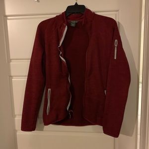 Zip up sweater